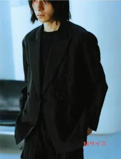 lidnm SILK LINEN SUCKER JACKET　Мサイズ