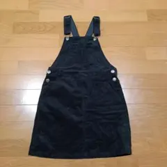 GLOBAL WORK ジャンバースカート ブラック 110