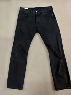 Levi's 501 ブラック ストレートデニム W31