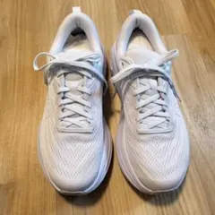 HOKA BONDAI 8 ホワイト 26cm　ボンダイ