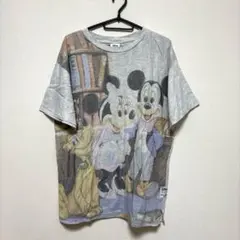 《Disney×MOUSSY》古着風ミッキー&ミニーTシャツ