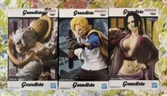 w*w様 ワンピース Grandistaフィギュア ルフィ＆サンジ &ハンコック