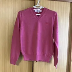 PLAY COMME des GARÇONS ニット ピンク M