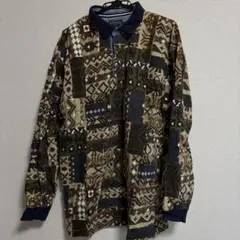 CHAPS RALPH LAUREN パッチワークシャツ L