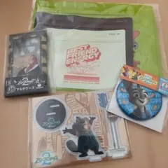 HAPPYくじ　ズートピア　くじ　缶ミラー　アクリルスタンド　　ジュディ