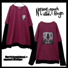 NieR FAKE LAYERED LONG SLEEVE CUTSEWのサムネイル