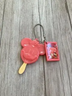 ディズニーリゾート　ミニー　アイスキャンディー　アイス　キーホルダー