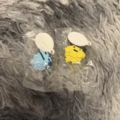 たまごっち ドットフィギュアチャーム　2種セット　　まめっち　ぎんじろっち