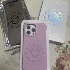 Casetify フラワー iPhone16pro maxケース ラベンダー - メルカリ