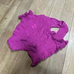 最終価格♡メゾピアノ リブハイネックニット100