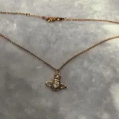 VivienneWestwood ピンクゴールド　ネックレス