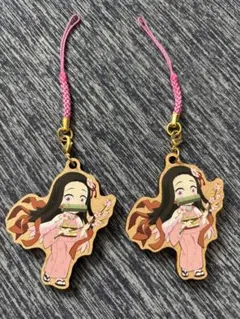 鬼滅の刃 竈門禰豆子 ニジゲンノモリ キーホルダー