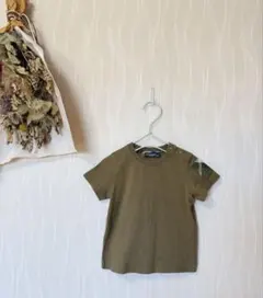 BURBERRY LONDON 半袖Tシャツ カーキ キッズ バーバリー ベビーのサムネイル