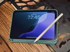 iPad グリーン 保護ケース付き Apple Pencil