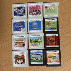 기동·동작 확인이 끝난 소프트 묶음 판매 12개 세트 닌텐도 3DS DS