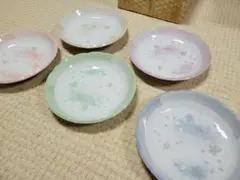 宇野千代 籠入カレー皿 5枚セット