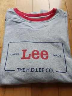 Lee ロゴプリント Tシャツ グレーのサムネイル