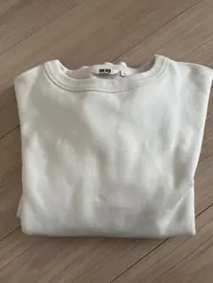 UNIQLO U クルーネック トレーナー L ホワイト