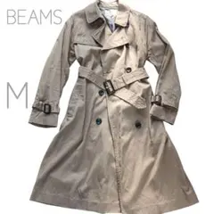 BEAMS　ビームス ベージュ トレンチコート M