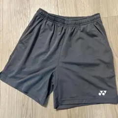YONEX バドミントンパンツ　チャコールグレー　Lサイズ