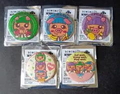 ろこまこあこ 缶バッジ アニメイト 5点