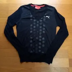 【専用】PUMA　セーター　黒　L