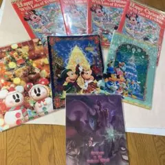 ディズニー　クリアファイル　８組