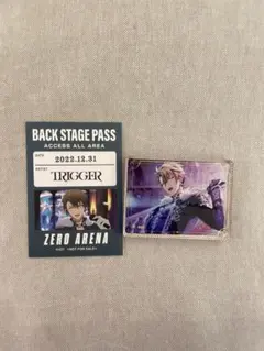 アイナナ ブラホワ アクリルブロック 特典 バックステージパス 十龍之介