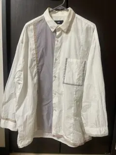 HARE 白 デザインシャツ 長袖 S