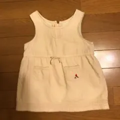 【美品】ミキハウス　♪ジャンパースカート♪　90cm