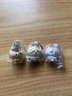 ちいかわ ミニフィギュア キーホルダー 3個セット