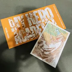 ヒロアカ　原画展　爆豪　ワンシーンカード　コラボカフェ　ポストカード　緑谷　轟