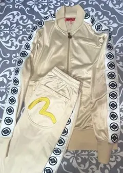 じ*も様 EVISU セットアップ スウェット ジャージ ブラック - メルカリ