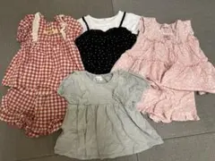 100 半袖　Tシャツ　まとめ売り　女の子　夏