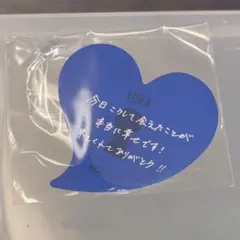 KO1KEYZ カプセルトイ ステッカー 安部結蘭