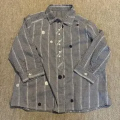 NOVEDUEチェック柄 長袖シャツ LL