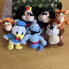 ディズニーキャラクターぬいぐるみ7体セっと
