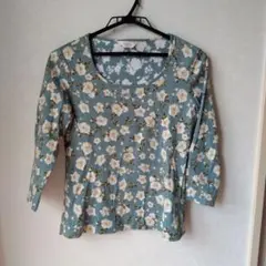 INGEBORG 花柄 7分袖 トップス