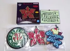 ストレンジャーシングス1番くじ.ラバーコースター 4種セット