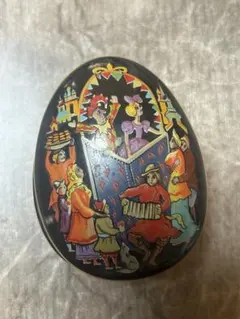 ロシア伝統工芸 パレフ塗り 小箱 小物入れ - メルカリ