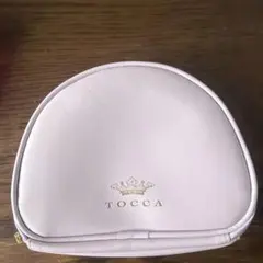 TOCCA ポーチ パープル 紫 トッカ 収納バッグ 収納力 パステル 王冠のサムネイル