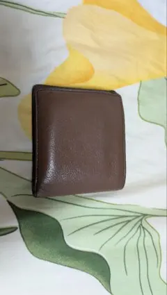 COACH 二つ折り財布 ブラック ブラウン レザー