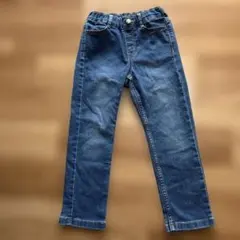 GU デニムストレートパンツ 110サイズ
