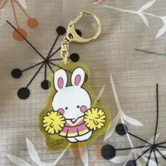 サンリオ うさぎ ポンポン アクリルキーホルダー