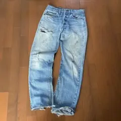 READYMADE 限定 RE JEANS 名作 デストロイ デニム パンツ - メルカリ