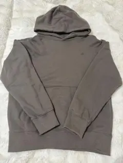 adidas フード付き パーカー　ブラウン