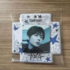 TXT BANDAI ビジュアルスクエアフォトシール&ケース テヒョン