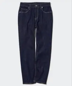 ストレッチスリムストレートジーンズ NAVY サイズ23