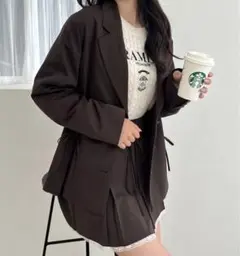 NICE CLAUP テーラードジャケット+スカート