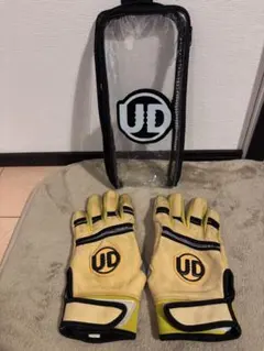 UDMJシリーズバッティング手袋イエローSサイズ